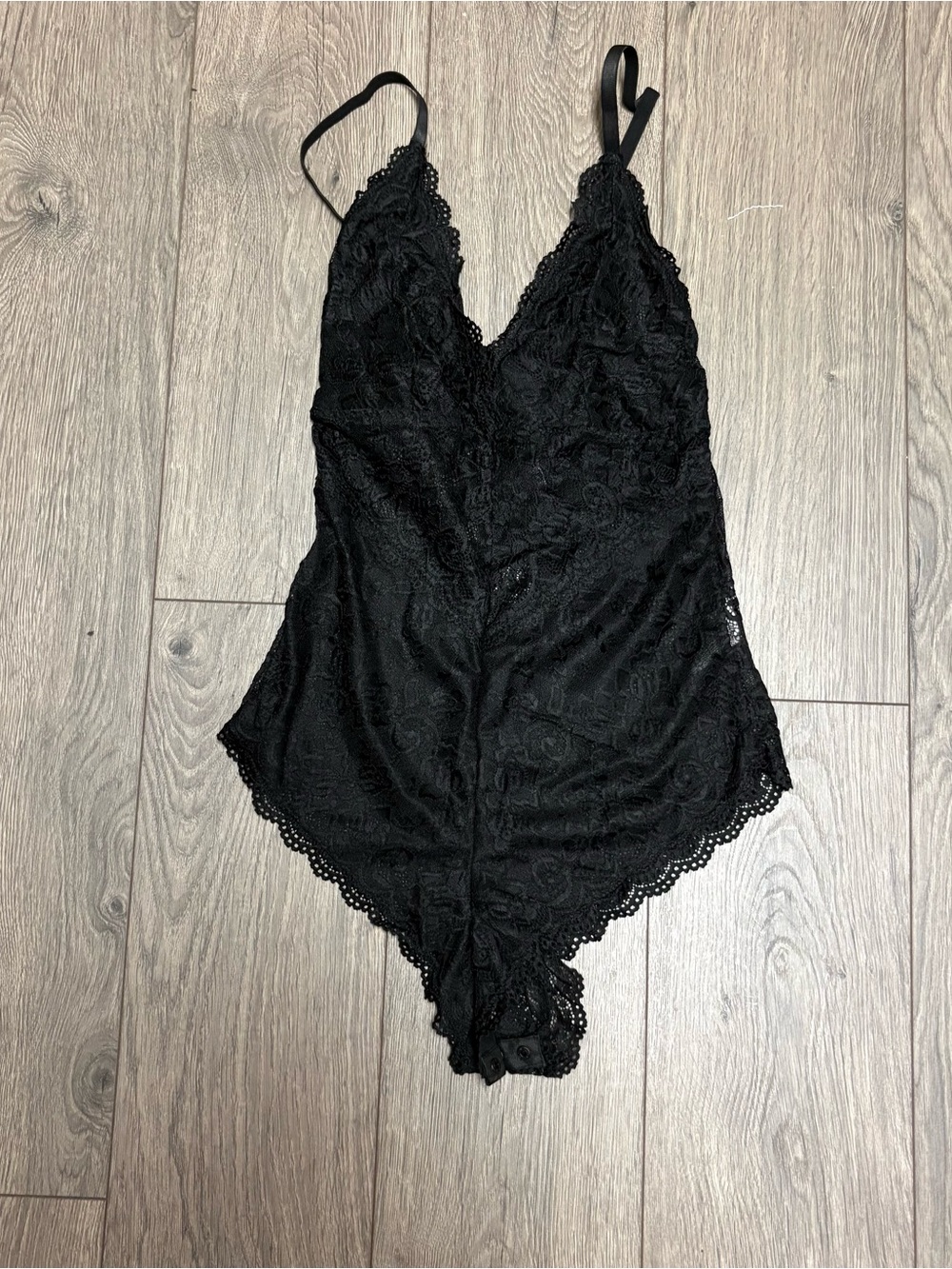 Black lingerie bodysuit new